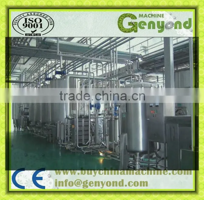 Complete UHT milk production line