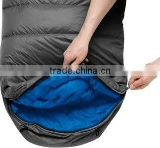 Left hand zip sleeping bag, warm, portable