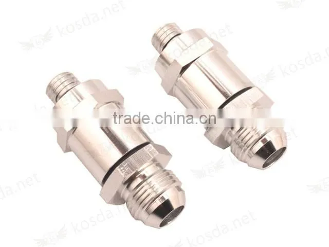 FUEL PUMP CHECK VALVE 6AN M12 X 1.5MM BLACK