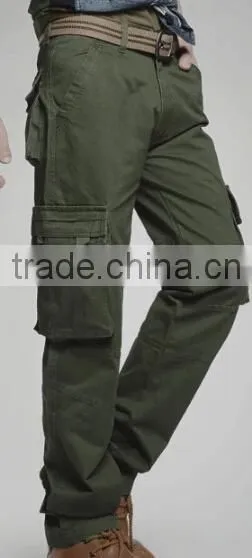 New arrivals men fashion cotton high quality cargo pants