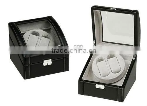 Fancy Double Leather watch winder
