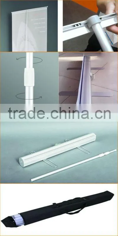 Telescopic 80*200 cm roll up banner bags
