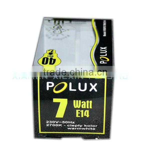 transparent pvc led lamp display boxes