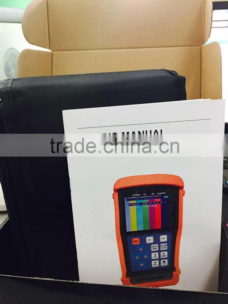 AHD cctv tester ahd camera tester 720P/960P 3.5TFT LCD 960H 240V resolution ahd tester