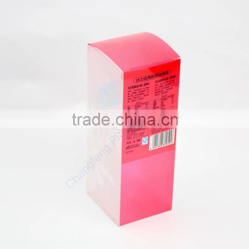 Factory Direct Candy Promotion Clear Packaging Box