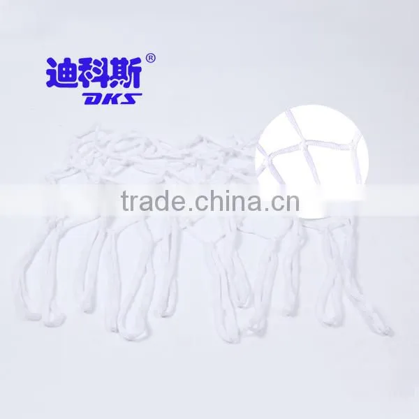 12 Hooks White PP Basketball Nets