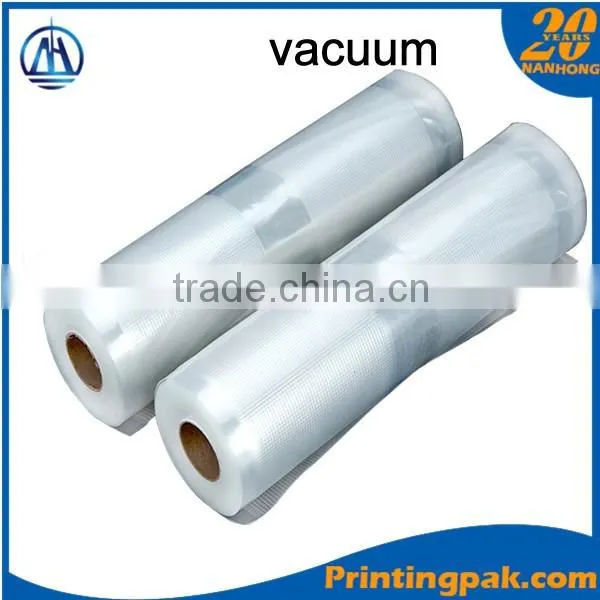 Barrier Feature and Gravure Printing Surface Handling vacuum bag with pump