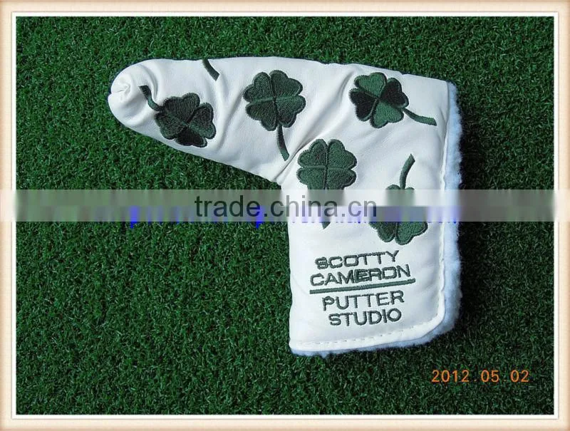 exclusive PU leather golf cover for blade putter