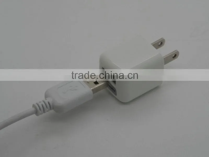 usb port wall charger for iphone with RoHs CE FCC