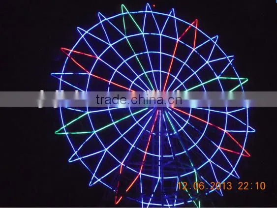 Giant park rides air ferris electric amusement sky wheel for kids