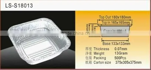 Aluminium Foil Container