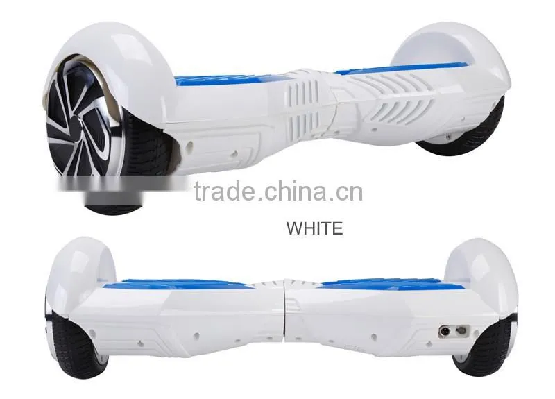 Two wheel smart 6.5inch balance scooter electric scooter 8inch rose gold