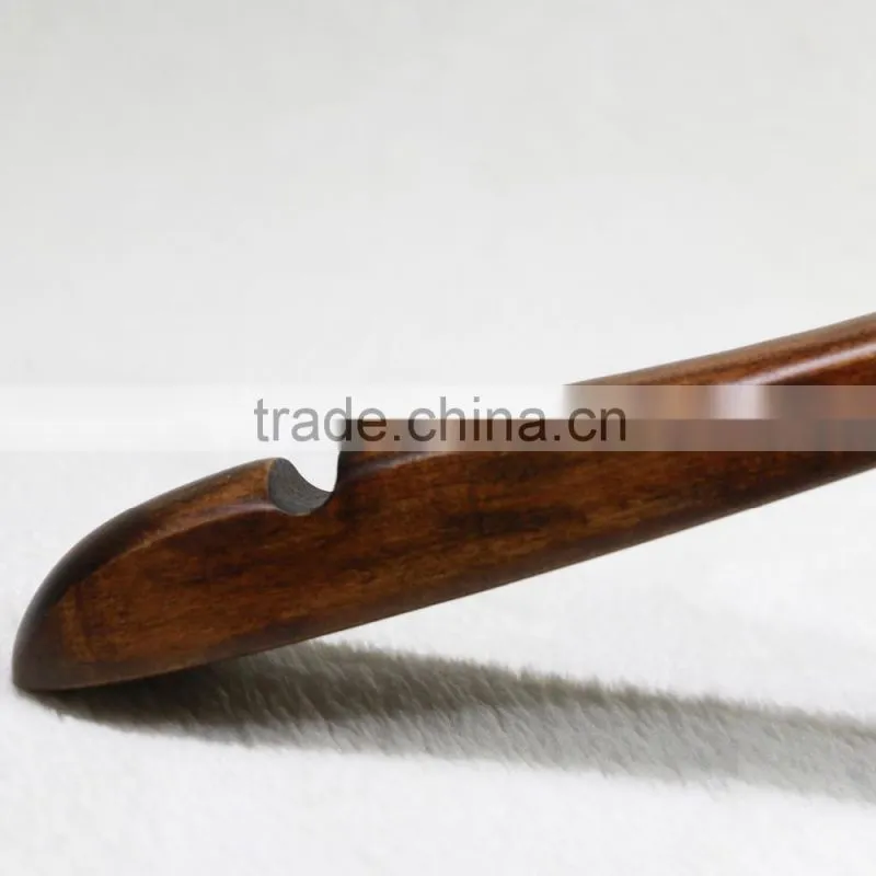 Durable Antique Jacket Wooden Suit Hanger with Square Bar