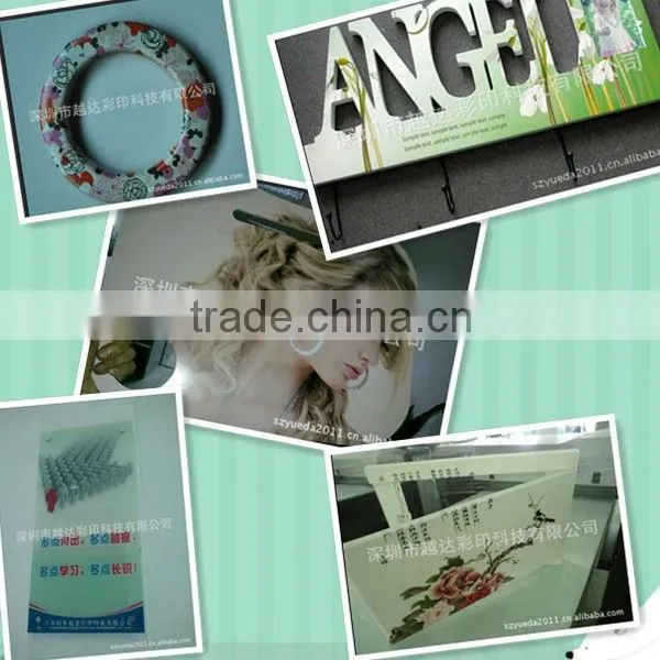 Mini size uv digital flatbed acrylic sheet printer with the best quality