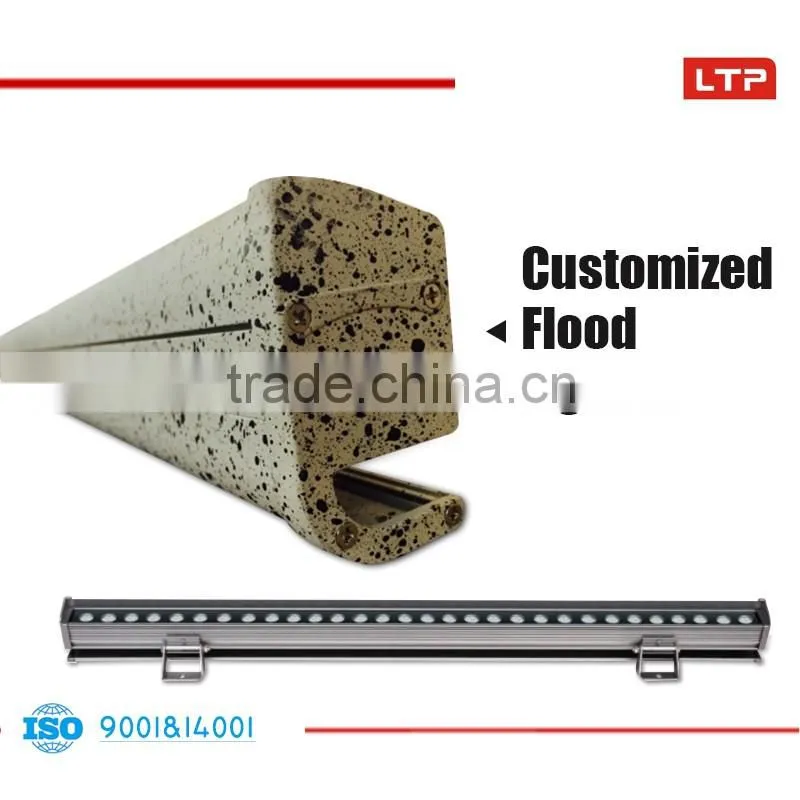 Glareless High power LED facade lighting wallwasher IP65 CE certification