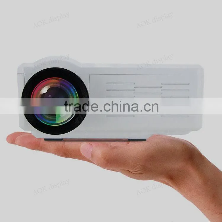 Mini Micro Projector Home Cinema with LED,1500 Lumens, Pocket Size,HDMI,USB,IR,SD,TV,Mini-VGA, 30,000 Hour LED Life,Media Player