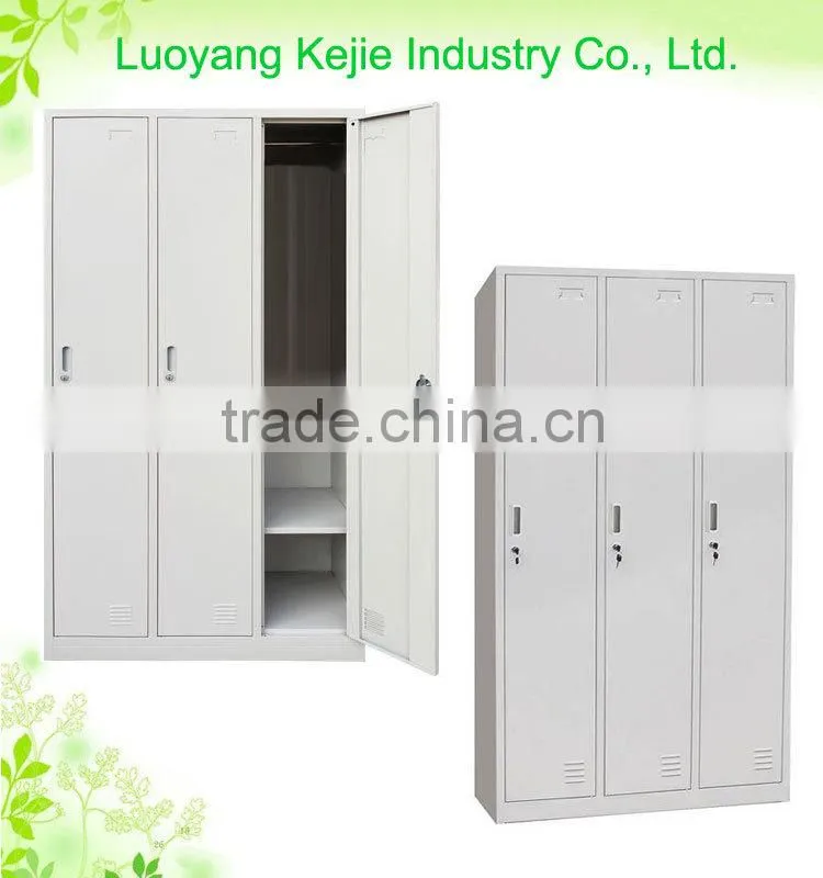 multiple metal stationary wardrobe/cloths cabinet/dressing cupboard