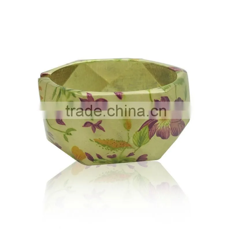 Top sale wholesale gold plated stainless steel bangle bracelet