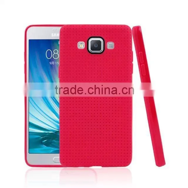 Top selling honeycomb case for samsung galaxy A5000, soft TPU case for samsung A5 back cover