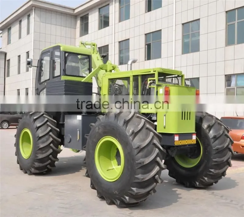 multifunctional 4 wheels sugar cane loading machinery/new automatic sugarcane loader for sale