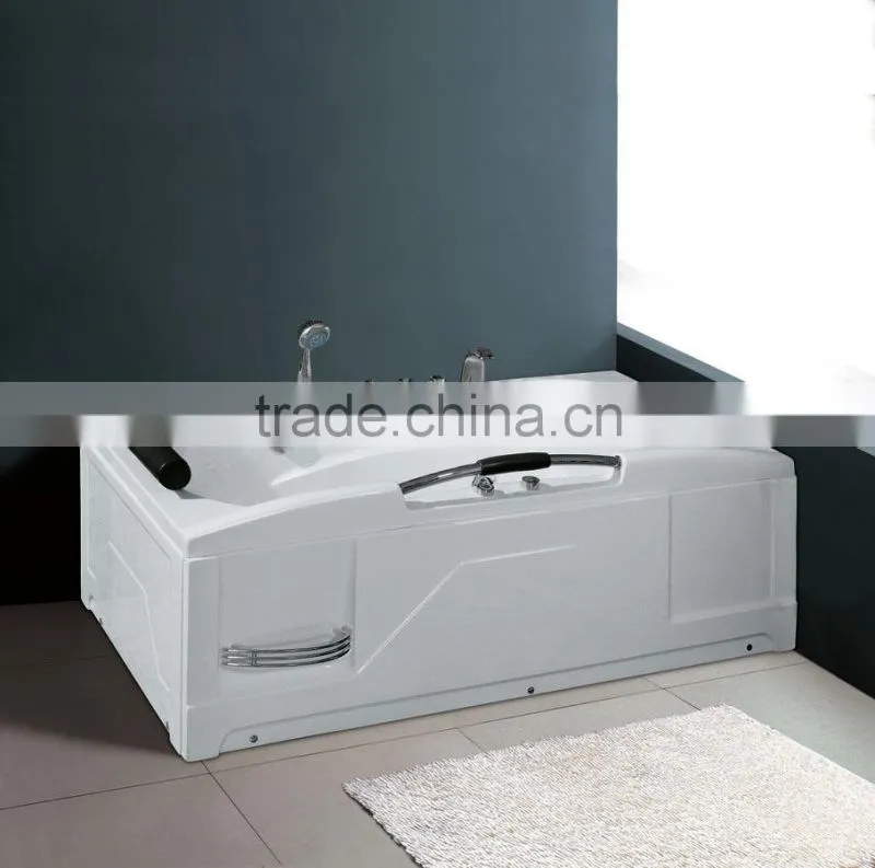 indoor acrylic bathtub for bubble machine spa bath