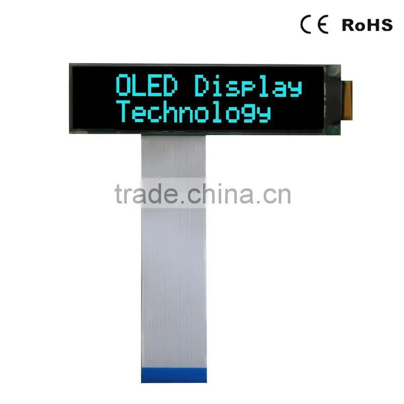 OLED type 2.26" inch 16x2 character blue OLED Display Module LCD module SPI/I2C