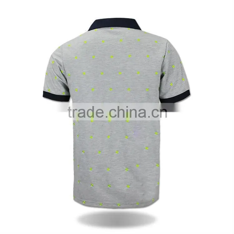 top selling product 2015 embroidery designs mens t shirt polo