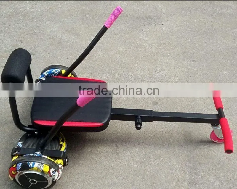 2016 adjustable seat hoverkart for two wheels self balance scooter hoverboard go kart Sitting Chair