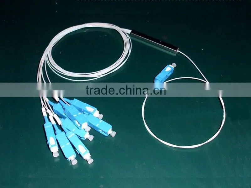 SC/APC 1x16 plc splitter single mode 0.9mm 1.5M