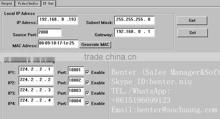 sdi to spts iptv sd hd encoderr (Embedded audio,4 SD/HD SDI in,ASI+IP/4*SPTS out)