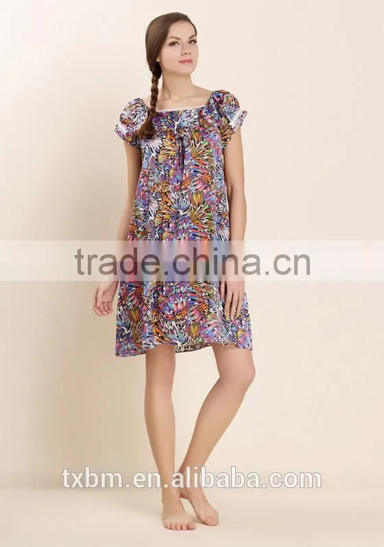 Sweet lovely girl's silk pajama
