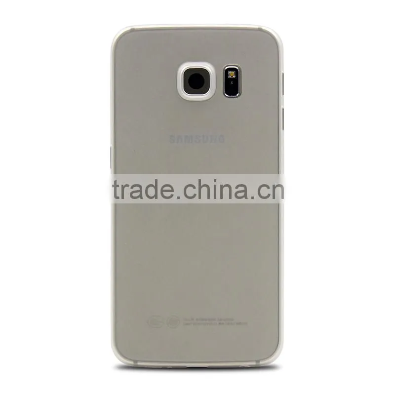 Transparent TPU 5.1 inch for samsung S6 phone case, slim mobile phone case for samsung galaxy S6, fit for galaxy S6 case