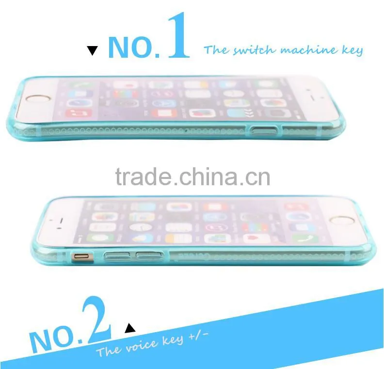 Merry Christmas nets pattern tpu unbreakable smart cover case for ip6