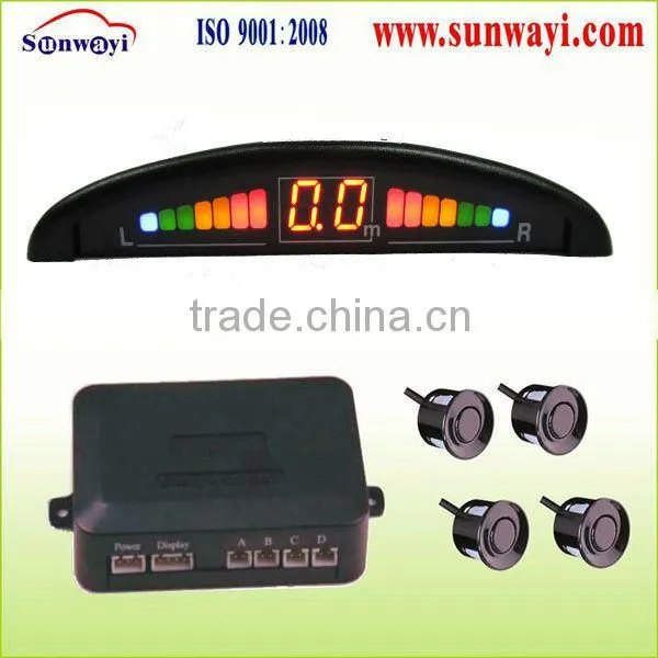 car BI BI buzz/ voice alert parking sensor with LED display