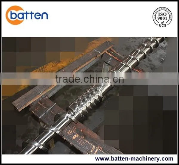 PP/PE flankes granulate single plastic extruder screw barrel