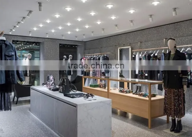 Tailor made attractive modern fashion retail cloth shop decoration