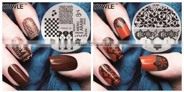 2016 Nail Art Stamp Image Plate Template Free nail art design template