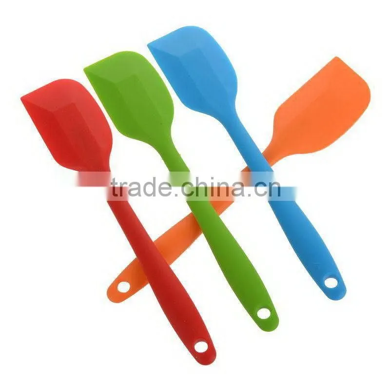 Cookware Baking Cake Mixing Heat Resistant Set Silicone Kitchen Spatula Scraper