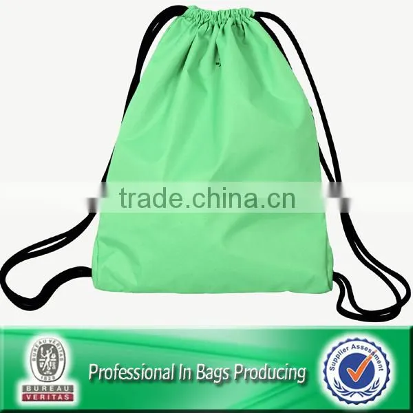 Custom Cheap Polyester Waterproof Recycle Drawstring Bag For Promotional, Laundry Bag, Backpack Bag