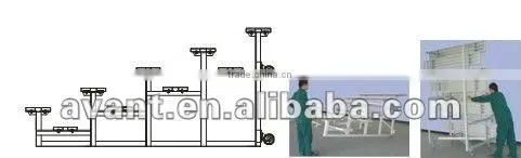 Ango portable, bench,Tip-N roll bleacher, easy assembling bleacher