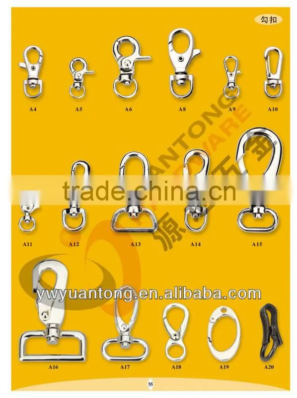 45mm high polised hanging nickel color handbag hook