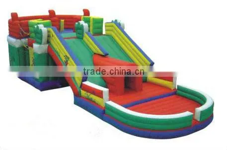 Updated hot sale inflatable water slide