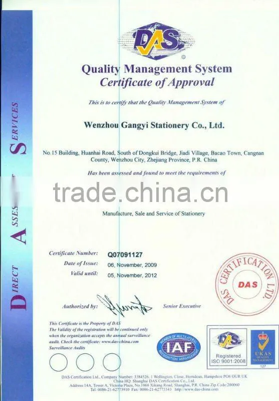 PP lever arch file