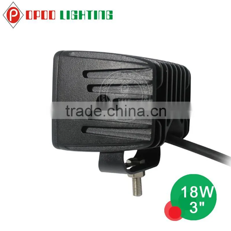 China wholesale car 3'' 18w led work light with IP68