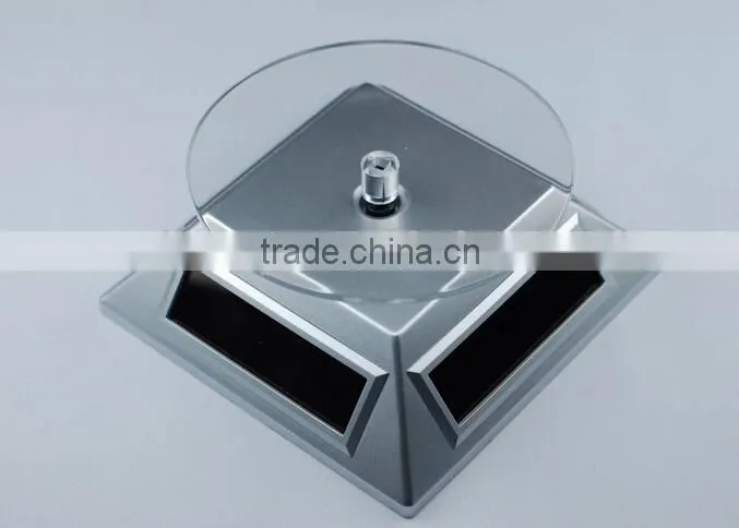 180 degree roating solar display stand for Jewelry, mobile phone, watch