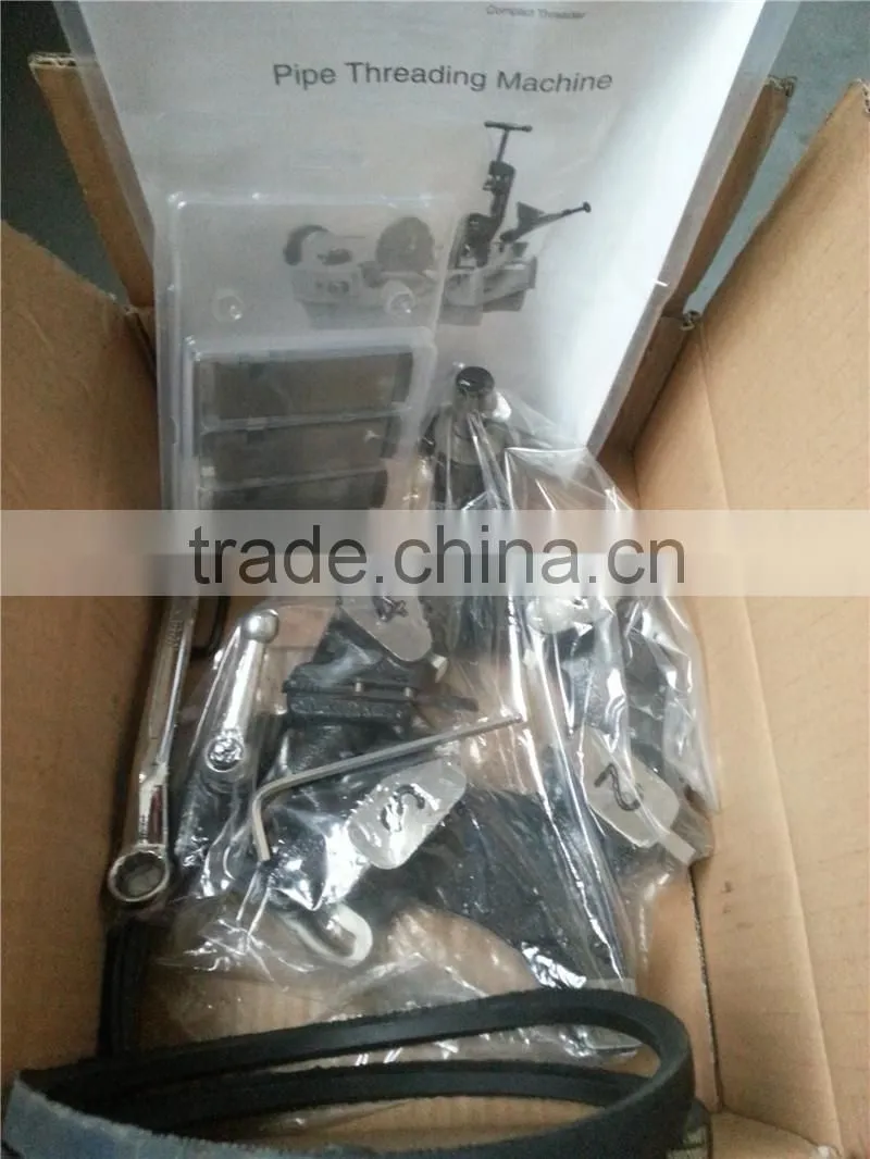 100MM DIAMETER PIPE THREAD CUTTING MACHINE
