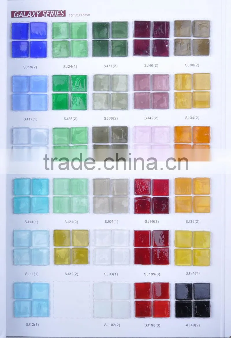 Glod & Blue Glass Mosaic Designs Pictures