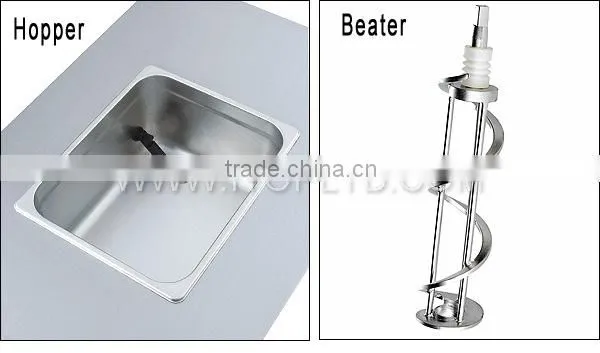 Vending soft ice cream machine