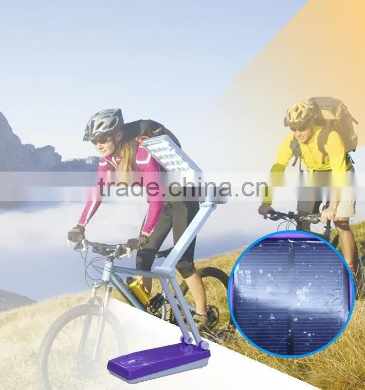 Solar LED table lamp, desk lamp, table light
