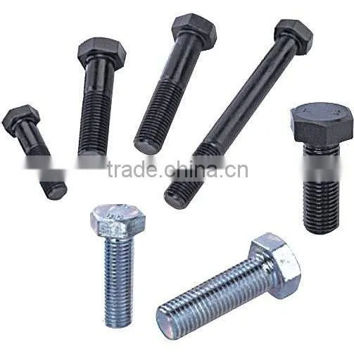Zinc plated fastener bolt